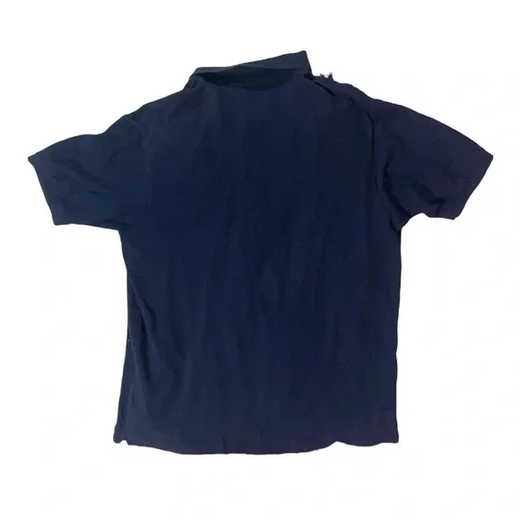 Lacoste Polo Collar Shirt Navy Sz XXL Cotton - Picture 2 of 6